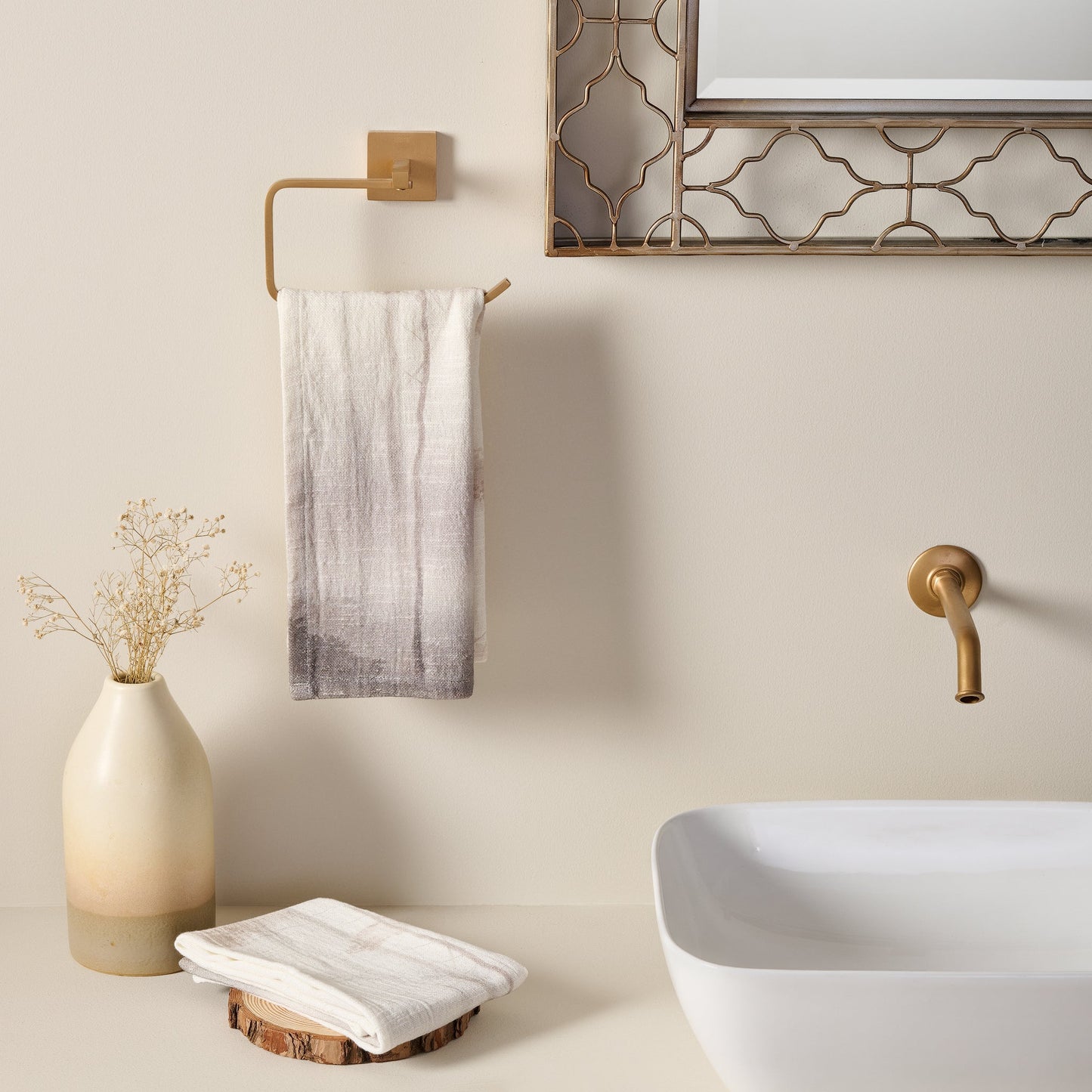 Cotton Slub Towel - Quick-Drying