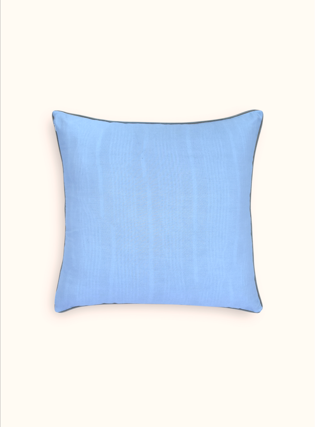 Handwoven Dupion Silk Cushion Cover - William Morris Inspired