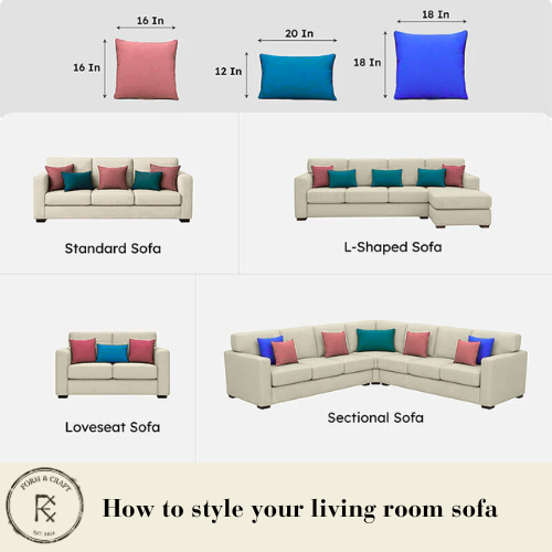 Tufted Cushion Cover – 100% Cotton Boho Style – 16x16 inch (Wholesale)