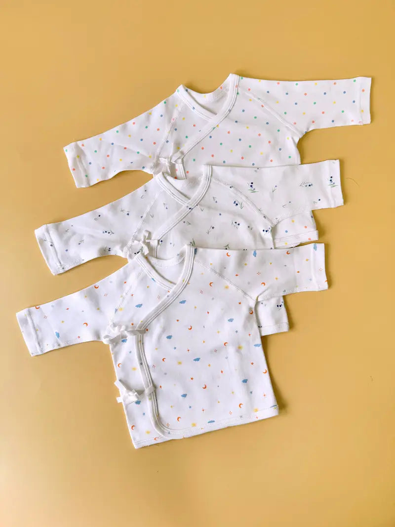 3-delige baby-outfit met cartoonpatroon voor jongens - T-shirt met lange mouwen, casual katoenen top voor peuters en baby's