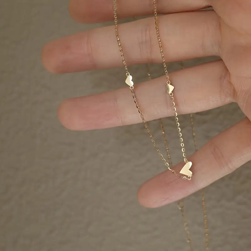 A Delicate And Minimalist Heart Necklace for Women