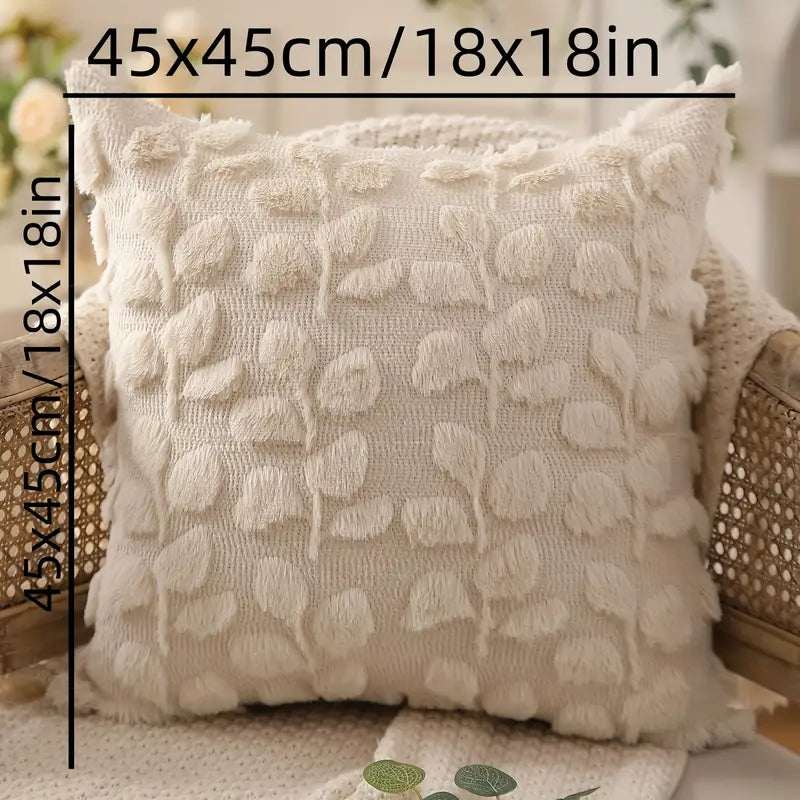 Eucalyptus Pillow Covers 18x18 - Farmhouse Throw Pillow Set