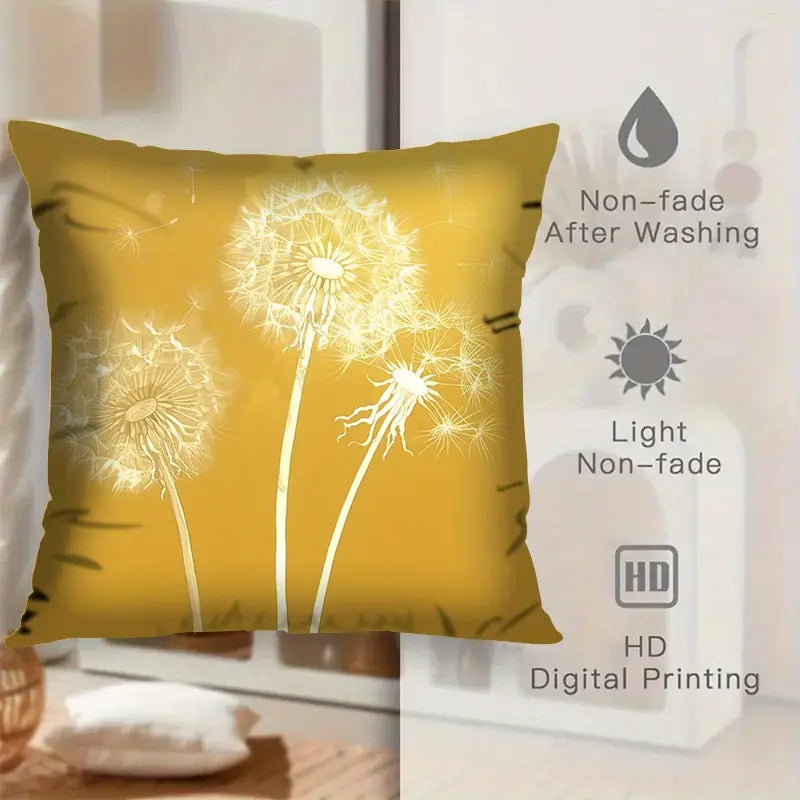 Sofa Pillow Covers (2pcs) - Decorative Throw Cushion Cases