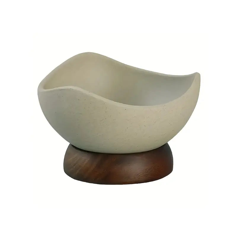 Ceramic Dessert Bowl - Cereal, Yogurt, Ice Cream, Snack Tray