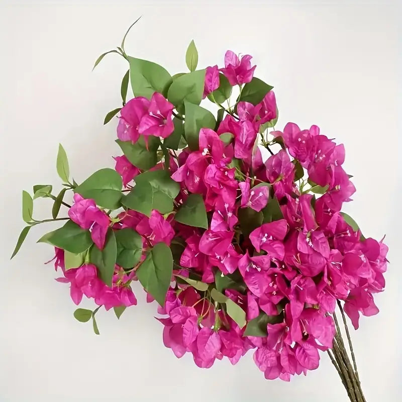 10-Pack Artificial Bougainvillea Vine Flowers