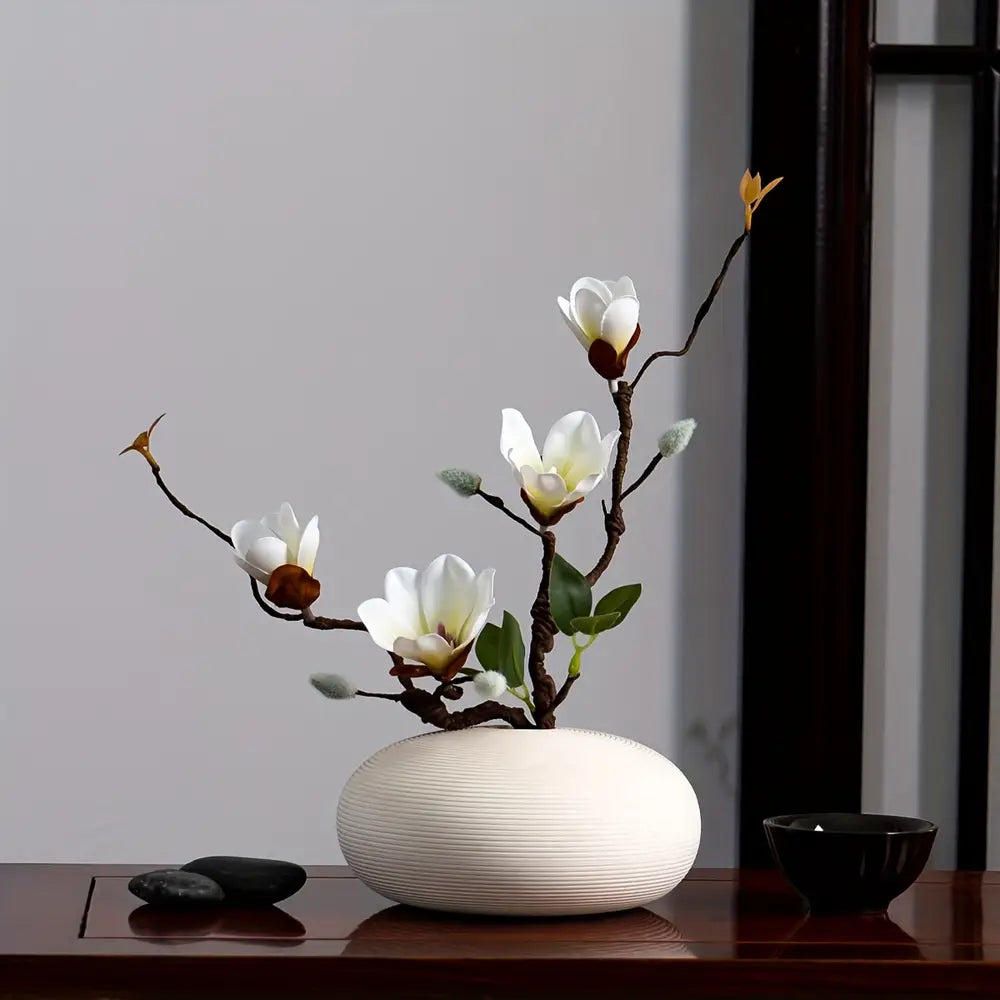 1pc Magnolia with artificial branches 42cm home decoration