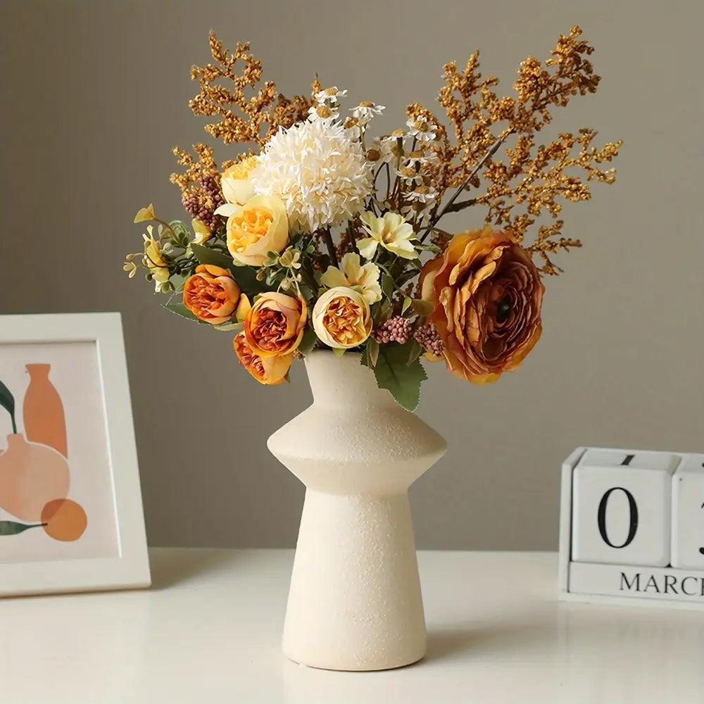 Elegant Artificial Lotus Bouquet