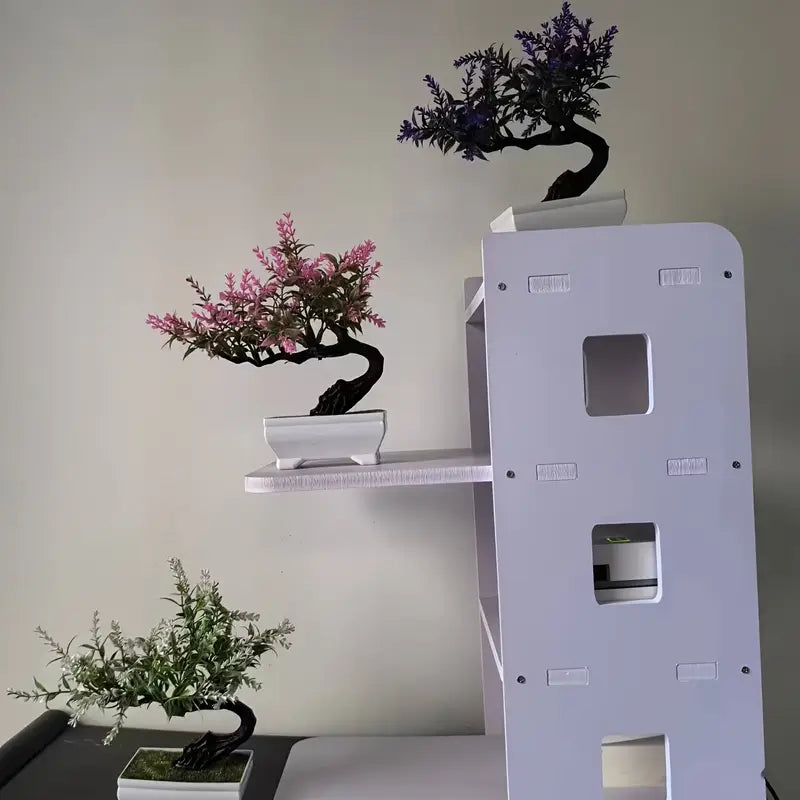 Bonsaï de pin – Plante artificielle décorative pour la maison, le bureau et la salle de bain