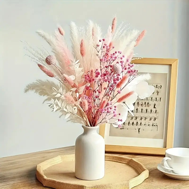 Pampas Grass Bouquet - Boho Wedding Decor - 45pcs