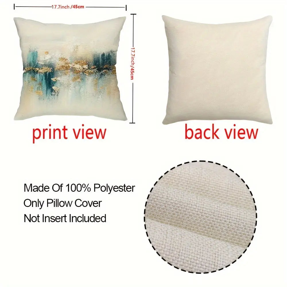 2pcs, Bohemian Abstract Art Throw Pillow Covers, 45cm x 45cm
