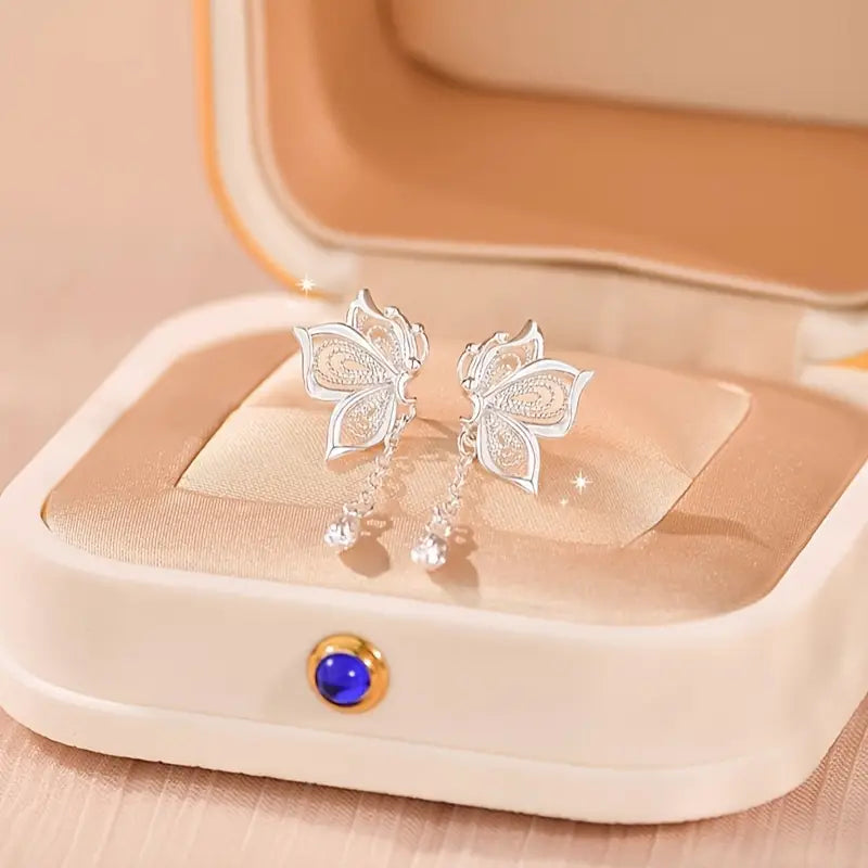 Hollow Dangle Earrings - Elegant Women's Jewelry
