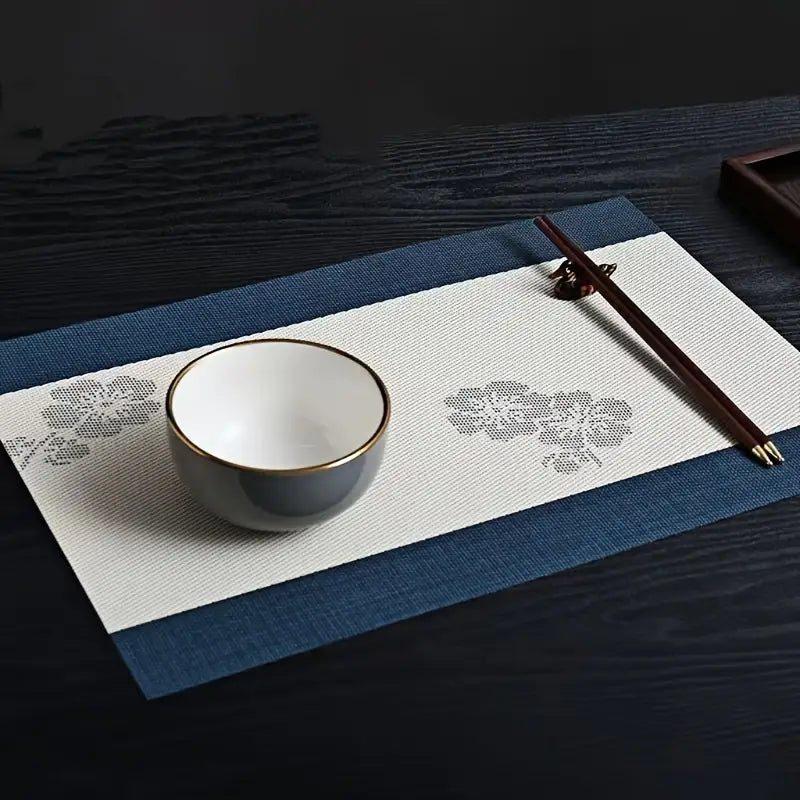6pcs Placemats Modern Style Erasable Oil-proof