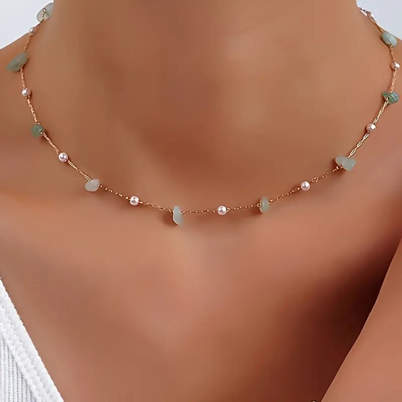 Vintage Pendant Necklace Set - Dainty Minimalist Jewelry