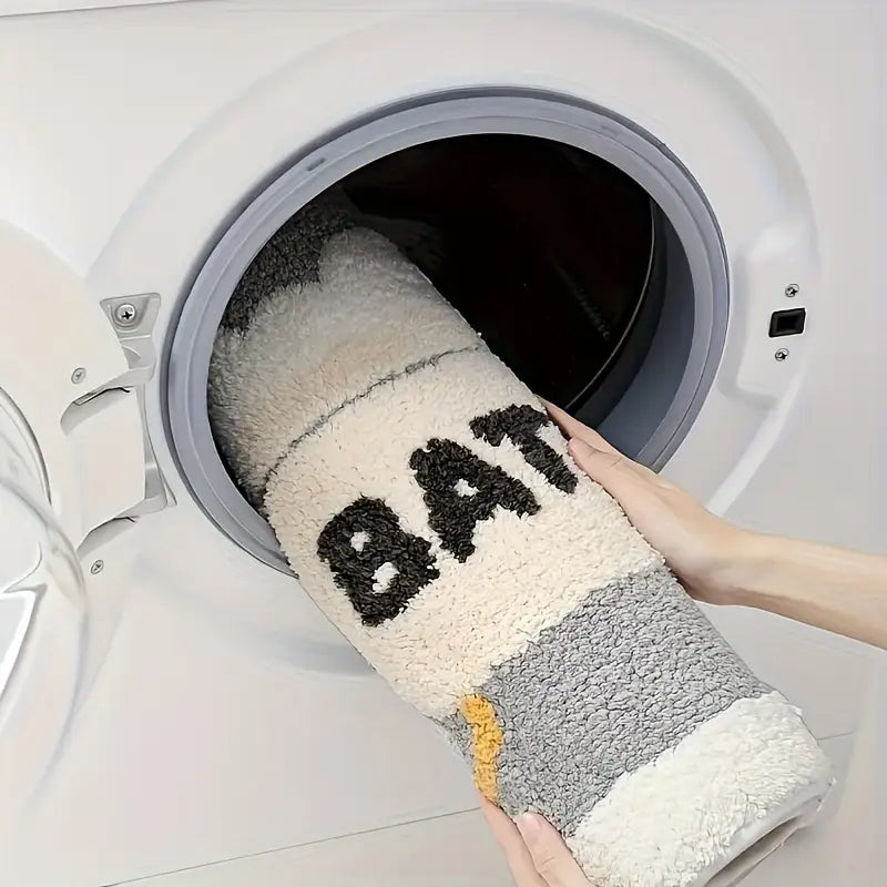 Cartoon Bathroom Mat: Ultra Absorbent, Non-Slip, Quick Dry Rug