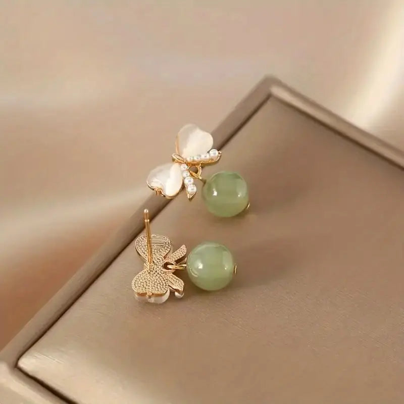 1 Pair of Bow Women's Ear Studs