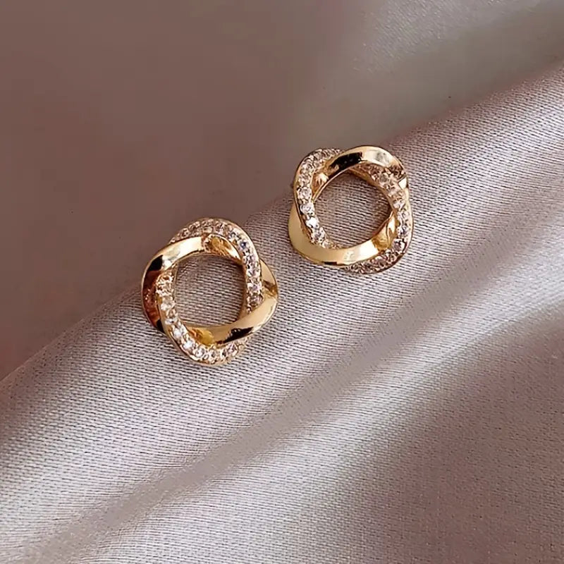 Twist Earrings - Flashing Dangle Fashion Jewelry