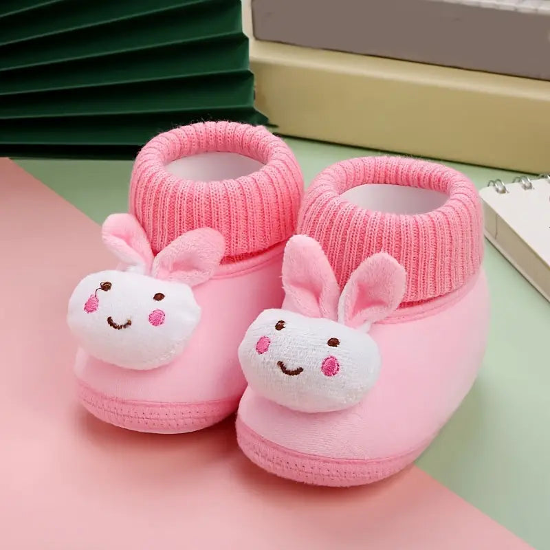Warm Plush Infant Shoes | Thickened Velvet-Lined Baby Shoes for 0-12 Months