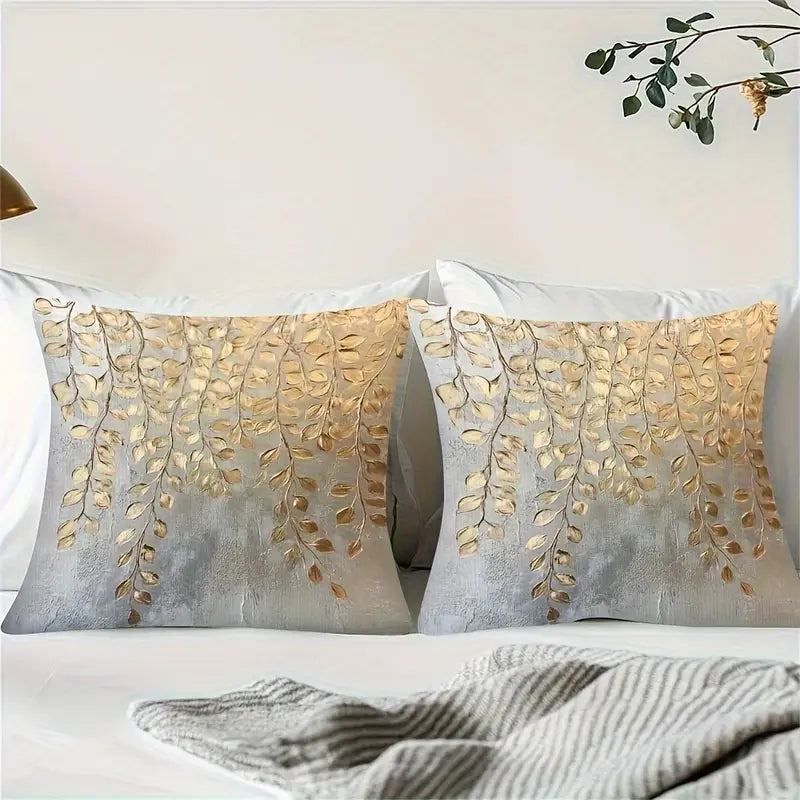 Elegant Pattern Pillow Covers 45x45cm - Soft Decorative Pillowcases