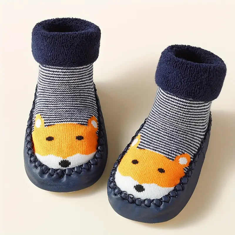 Anti-Slip Cartoon Floor Socks | Early Walking Socks for Toddlers