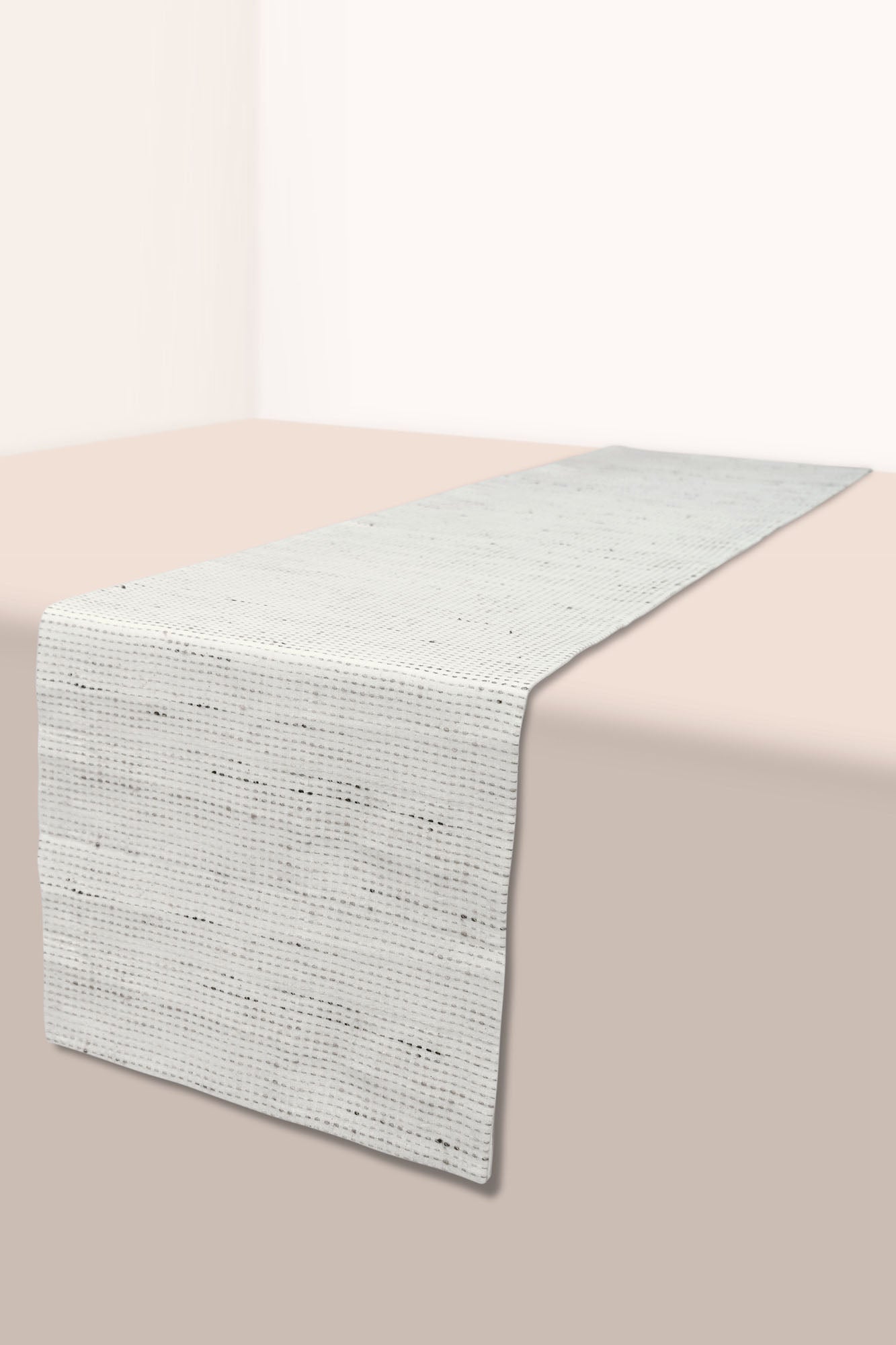 Handwoven Cotton Table Runner Water & Heat Resistant - Dining Set With 8 Mats