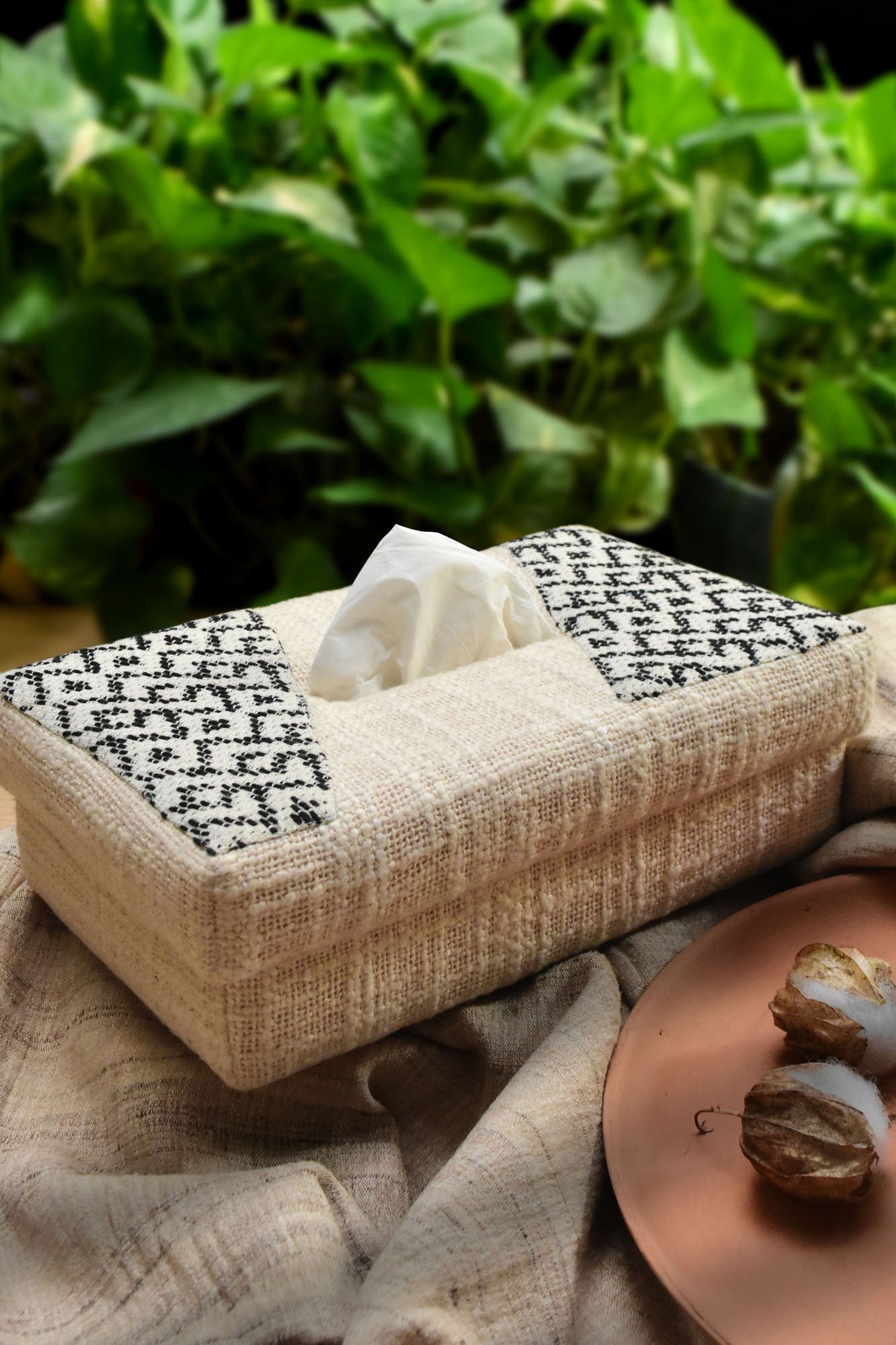 Paragon Handwoven Tissue Box