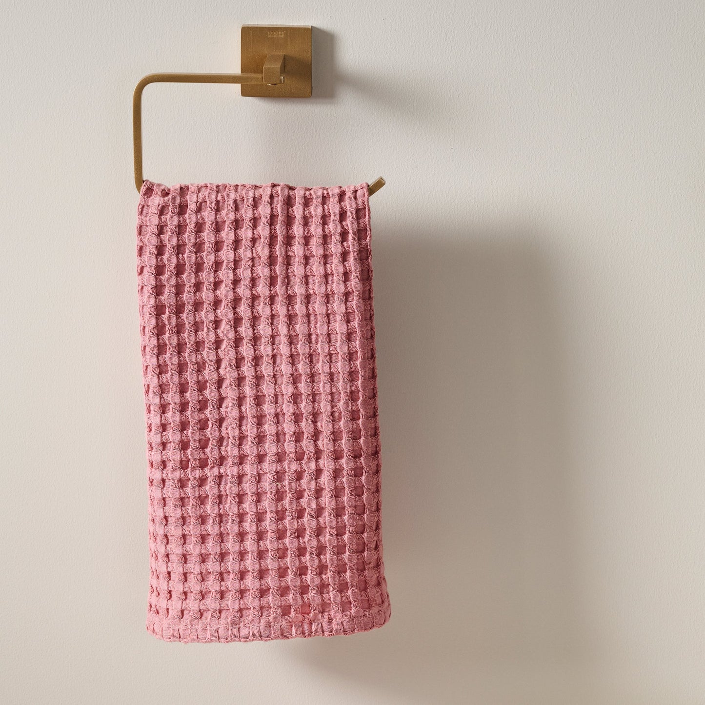 Cotton Waffle Towel - Hand, Chalk