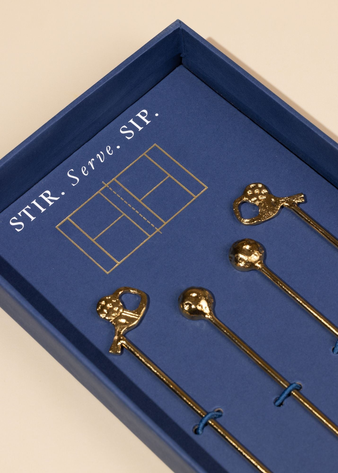 Court-Side Cocktail Stirrers