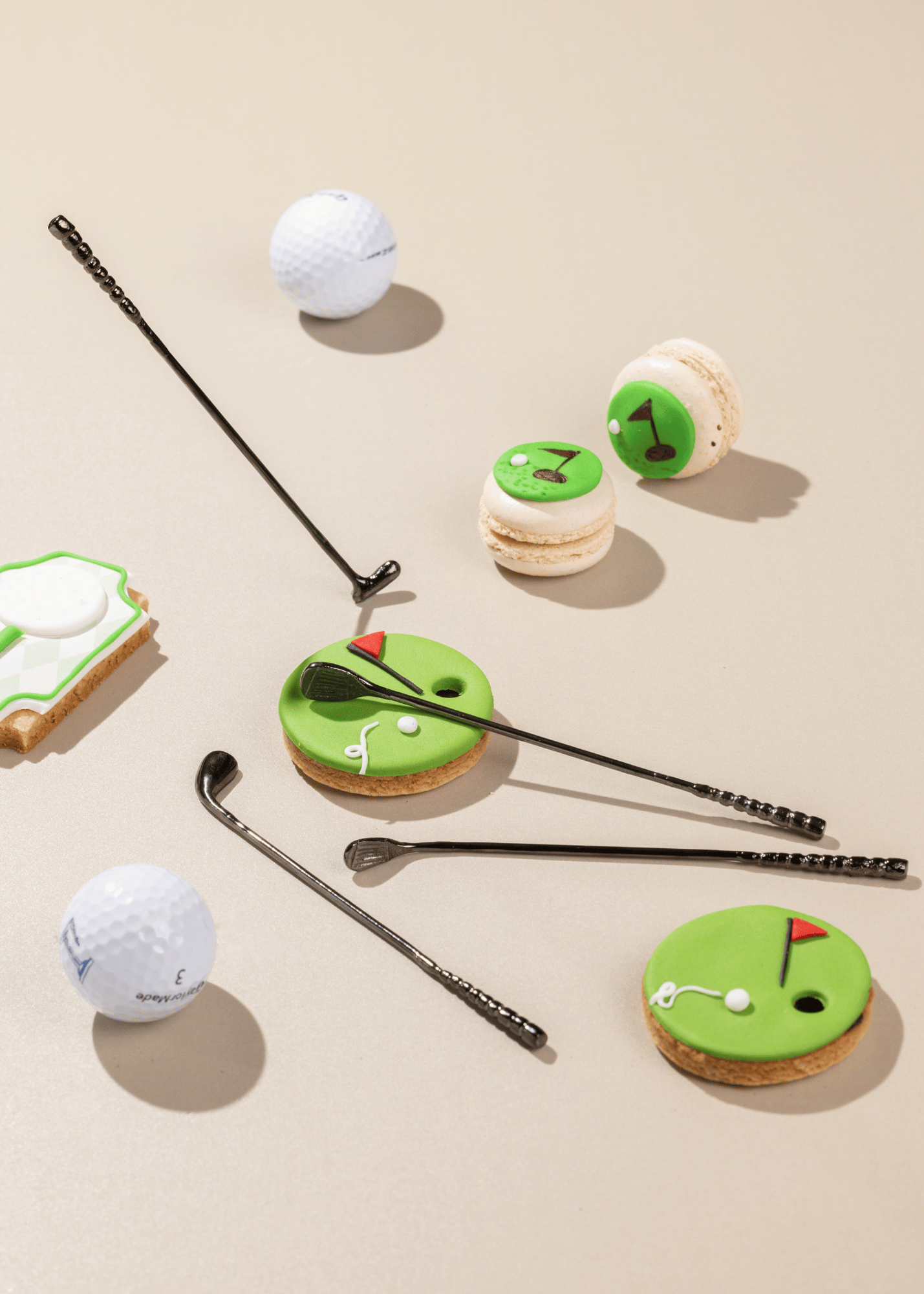 Tee-Time Cocktail Stirrers