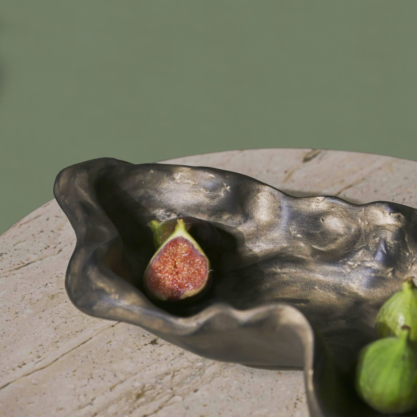 Marble Dust Serving Bowl - Two Sizes, Food-Safe