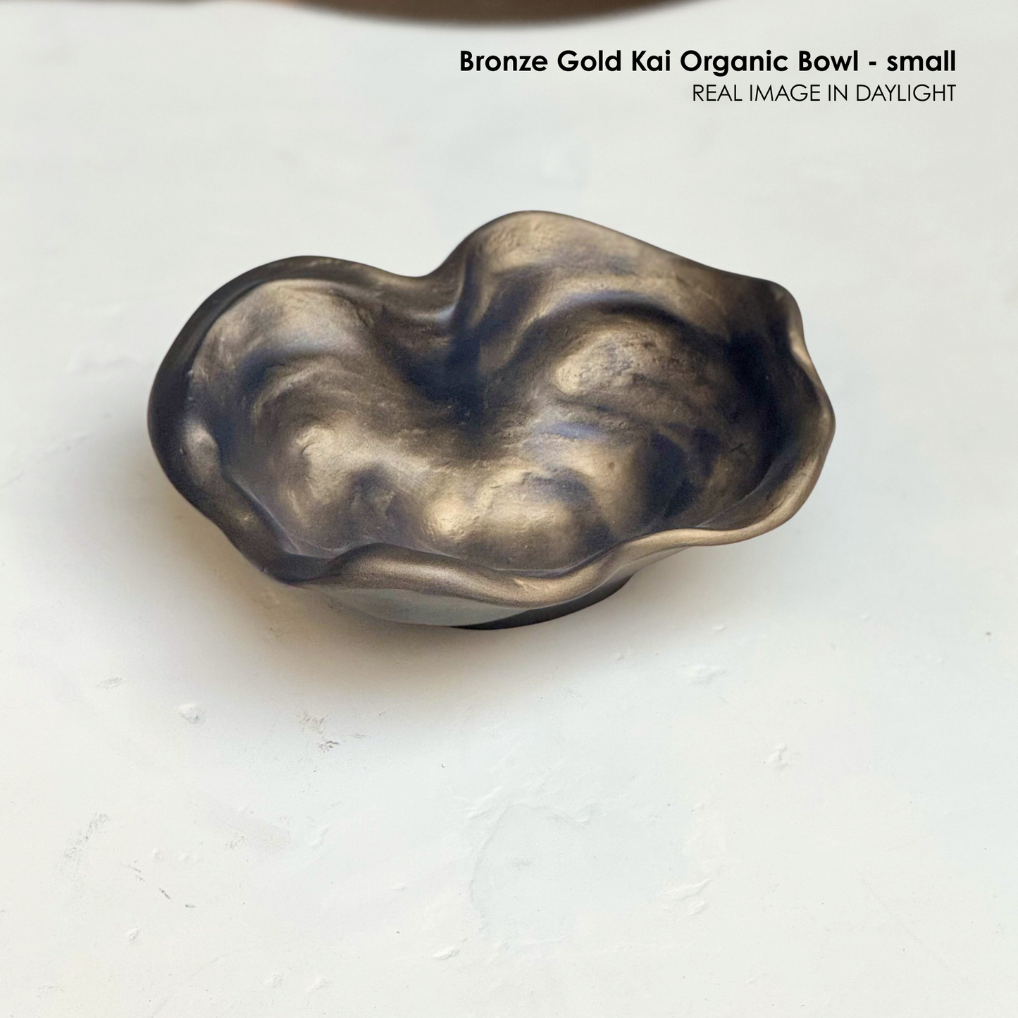 Marble Dust Serving Bowl - Two Sizes, Food-Safe