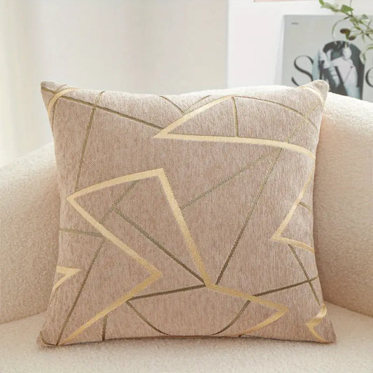 Chenille Throw Pillow Cover - Modern Minimalist Home Decor