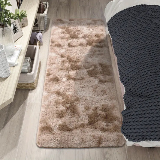 Luxury Tie Dye Shag Rug - Soft, Non-Slip, Machine Washable