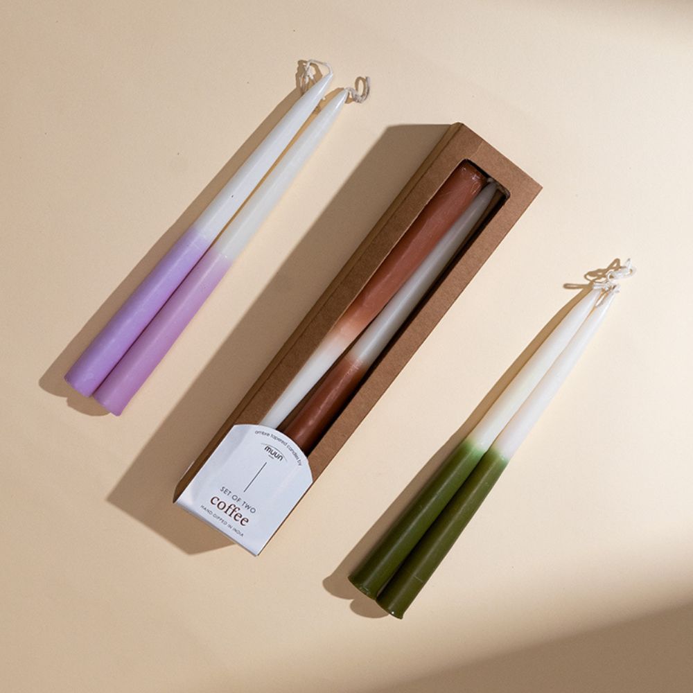 Ombré Hand-dipped Taper Candles