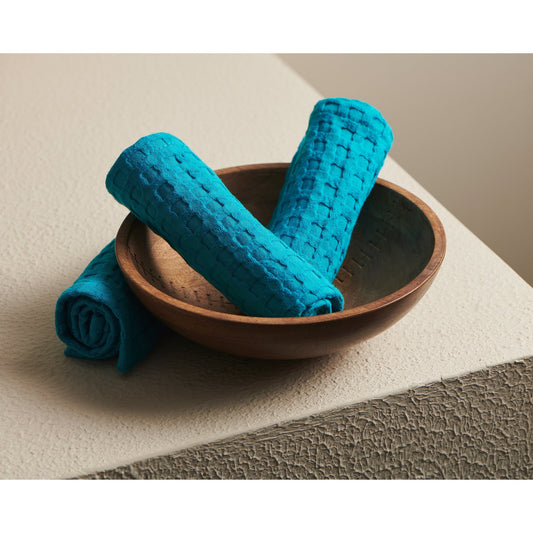 Cotton Waffle Towel For Face - Quick Drying