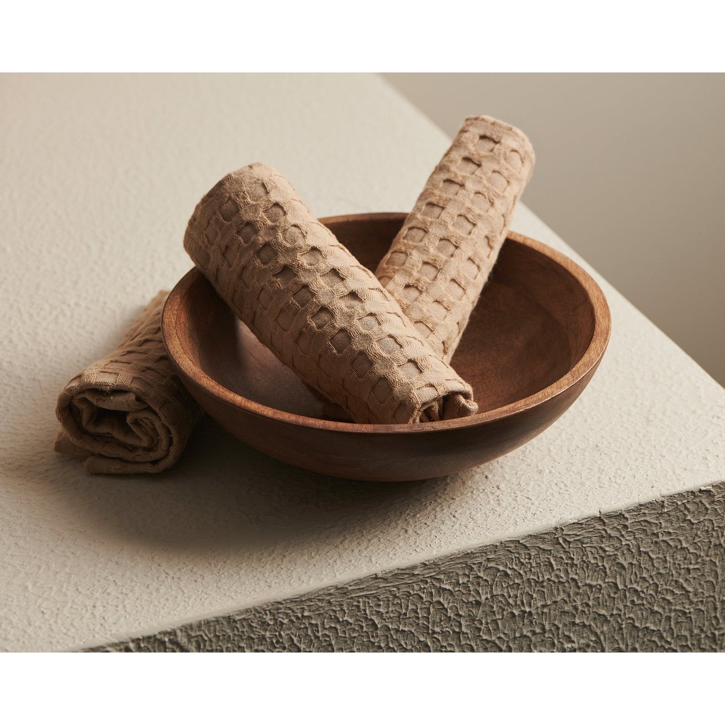 Cotton Waffle Face Towel - Quick Drying