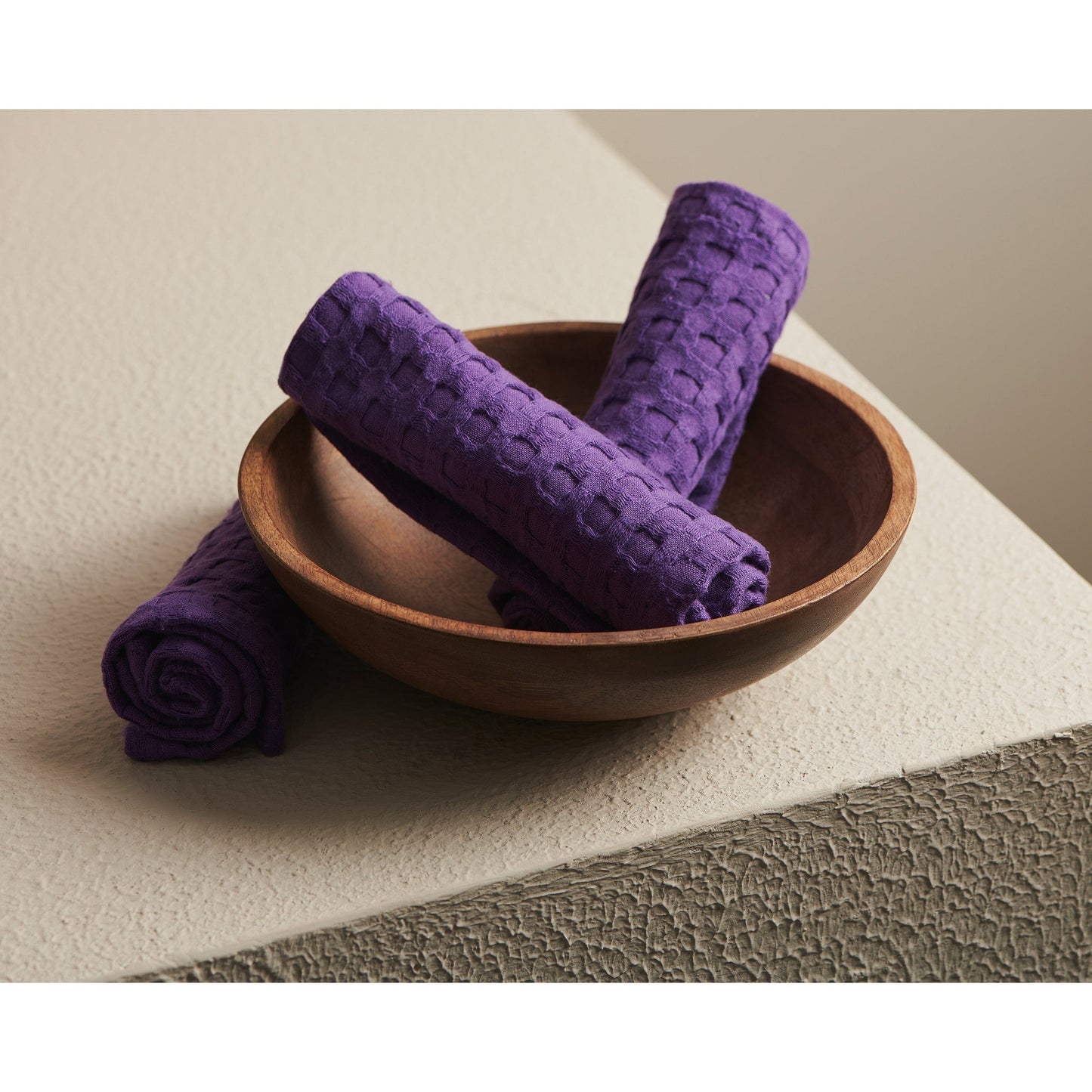 Cotton Face Towel - Waffle Weave