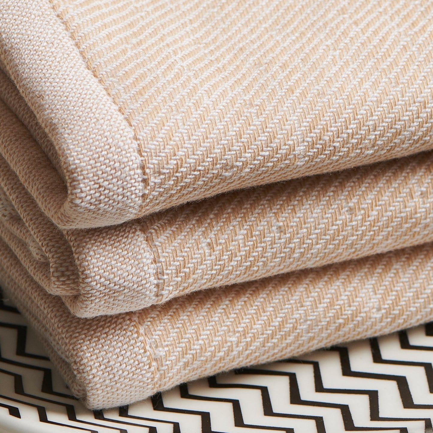 Hammam Terry Towel - Sand Color, Absorbent, Quick-Drying