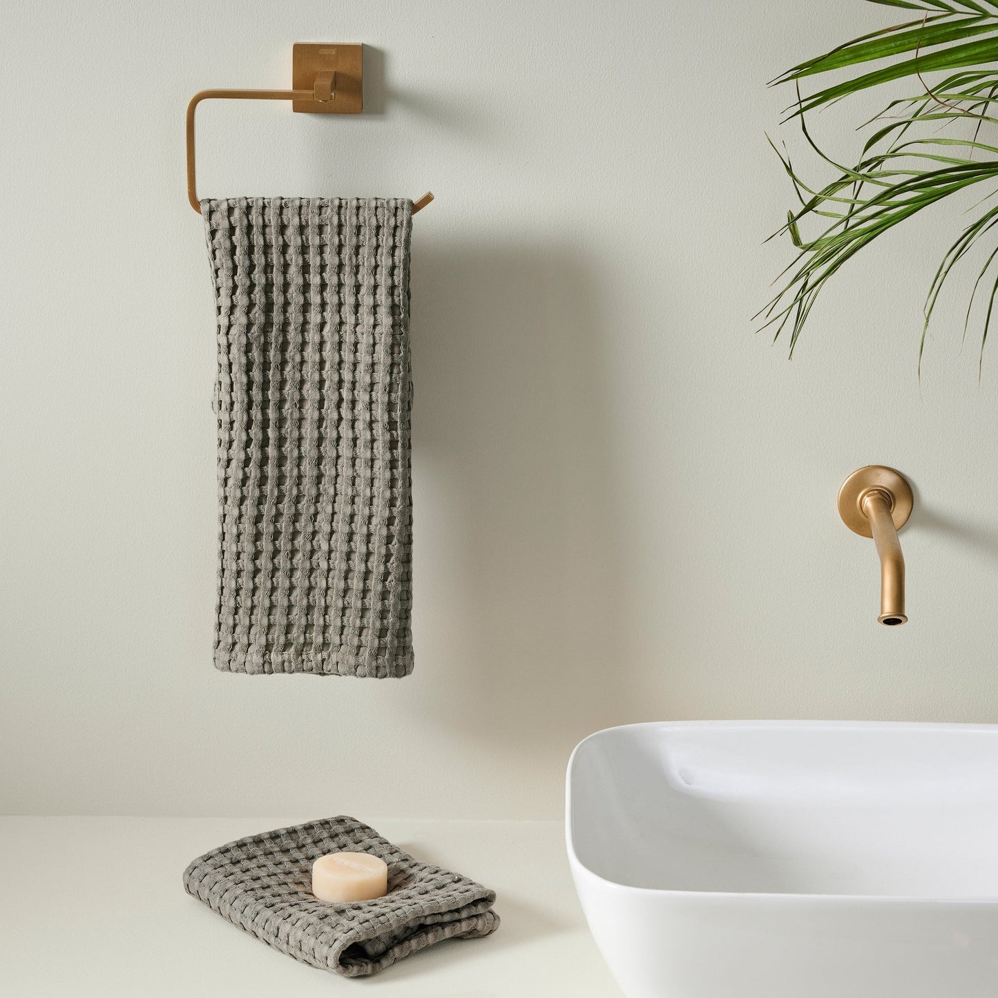 Cotton Bamboo Waffle Towel - Increased Absorbency