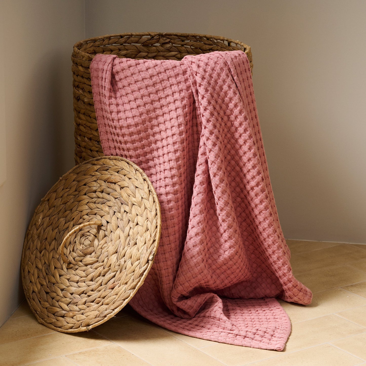 Chalk | Cotton | Waffle | XL Bath Towel