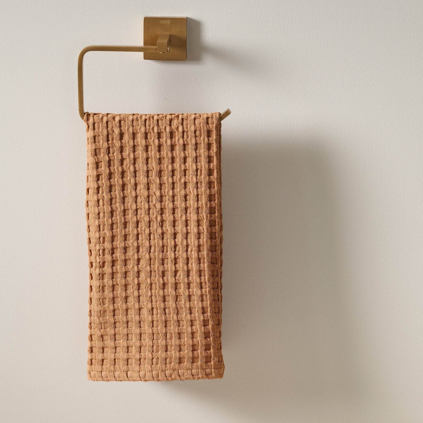 Cotton Waffle Towel - Hand, Chalk