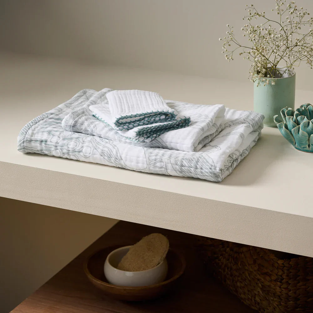 Cotton Gauze Bath Towel - Quick-Drying, Highly Absorbent