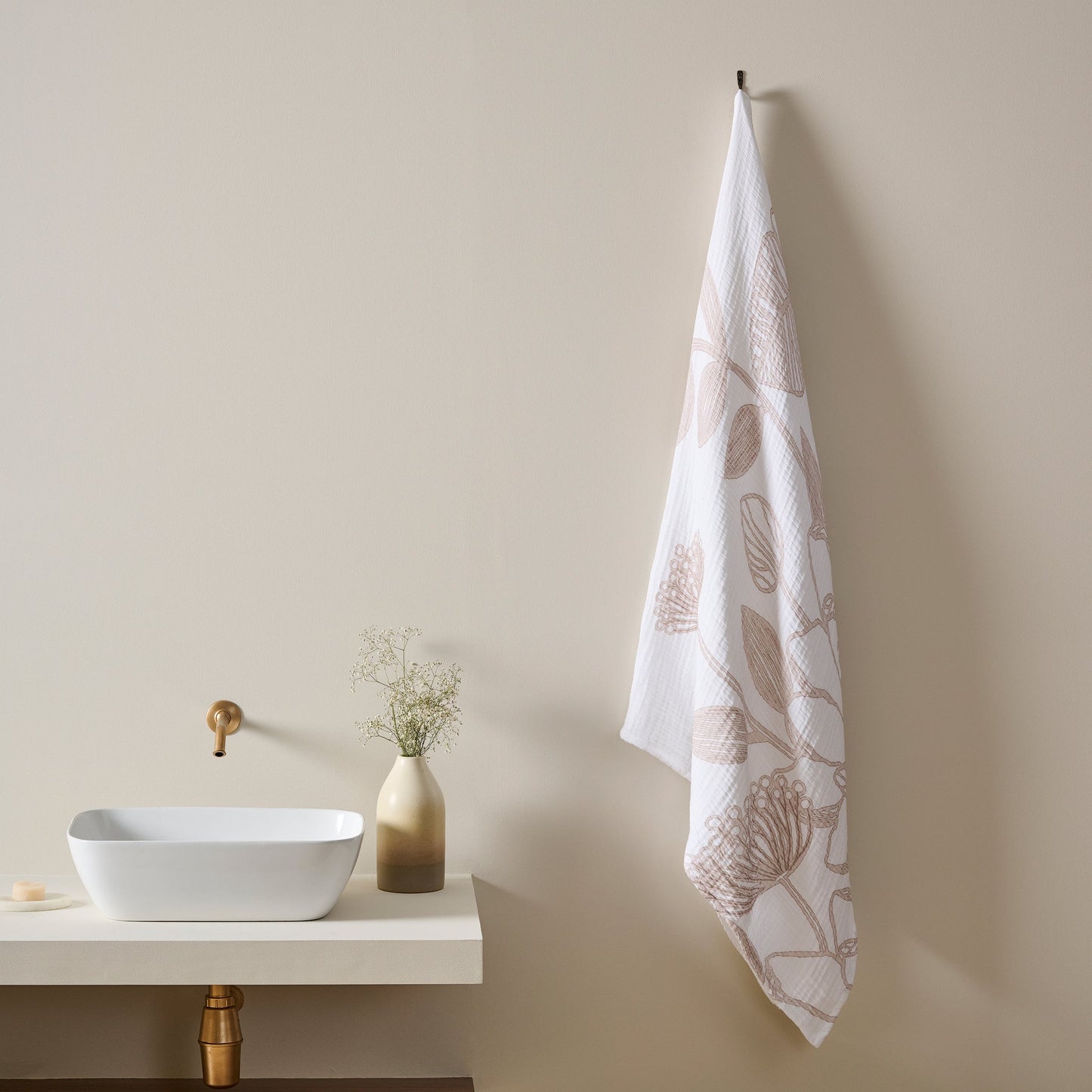 Cotton Gauze Towel - XL Bath, Quick-Drying