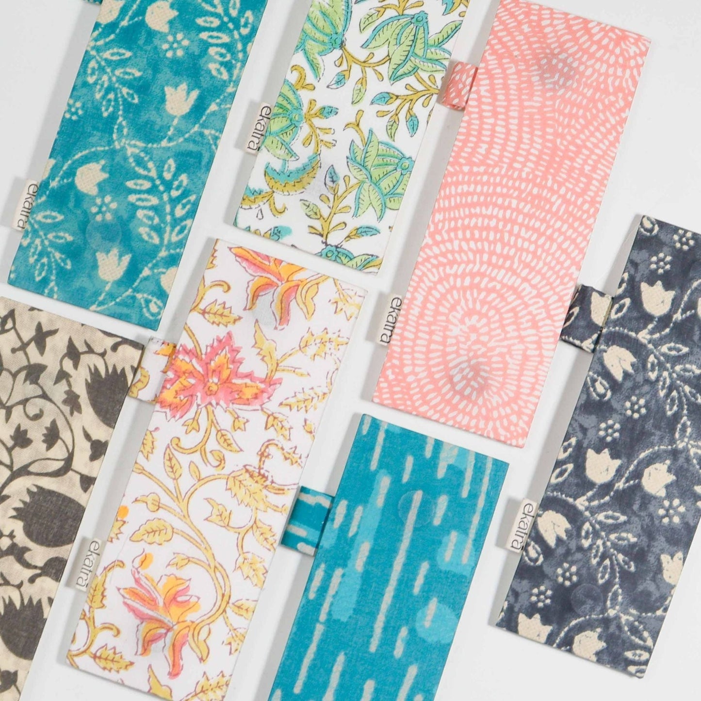 Recycled-Paper Magnet-Backed Notebook - 60 Sheets, Pen Loop