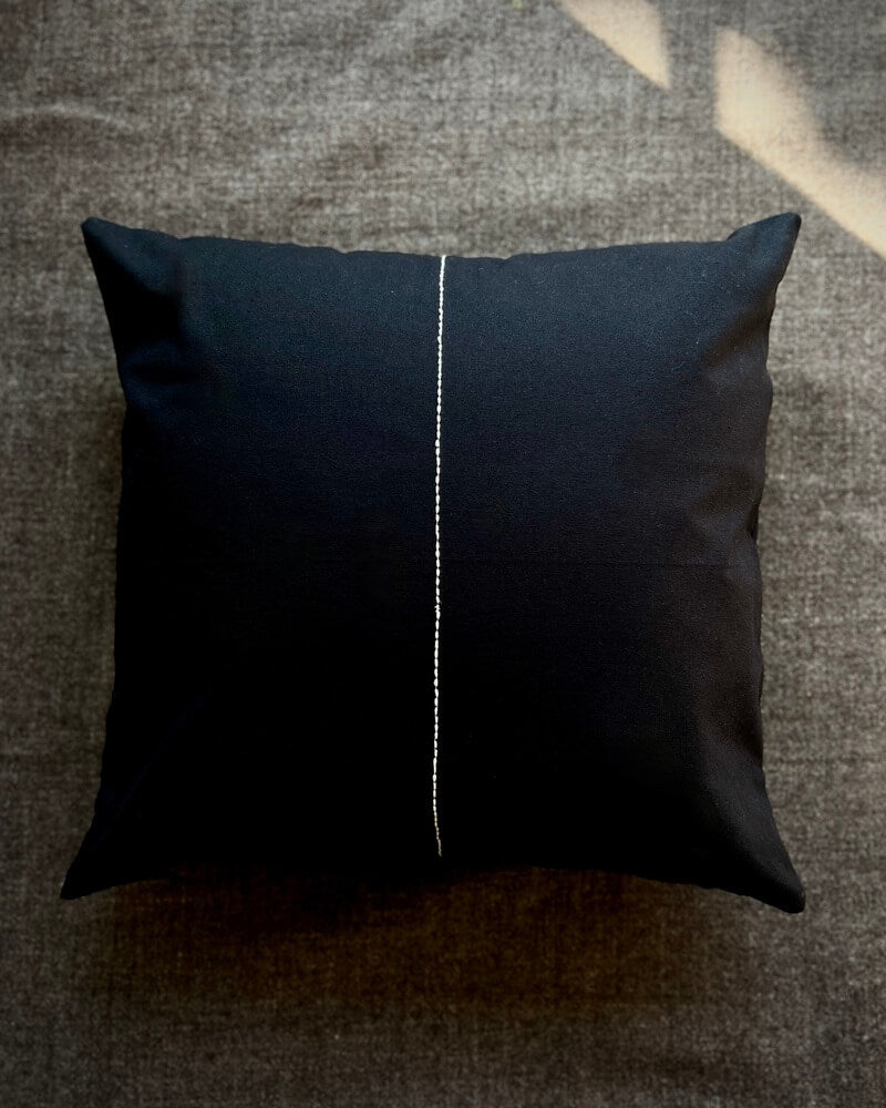 Nakpo | Black Contrast Cushion Cover