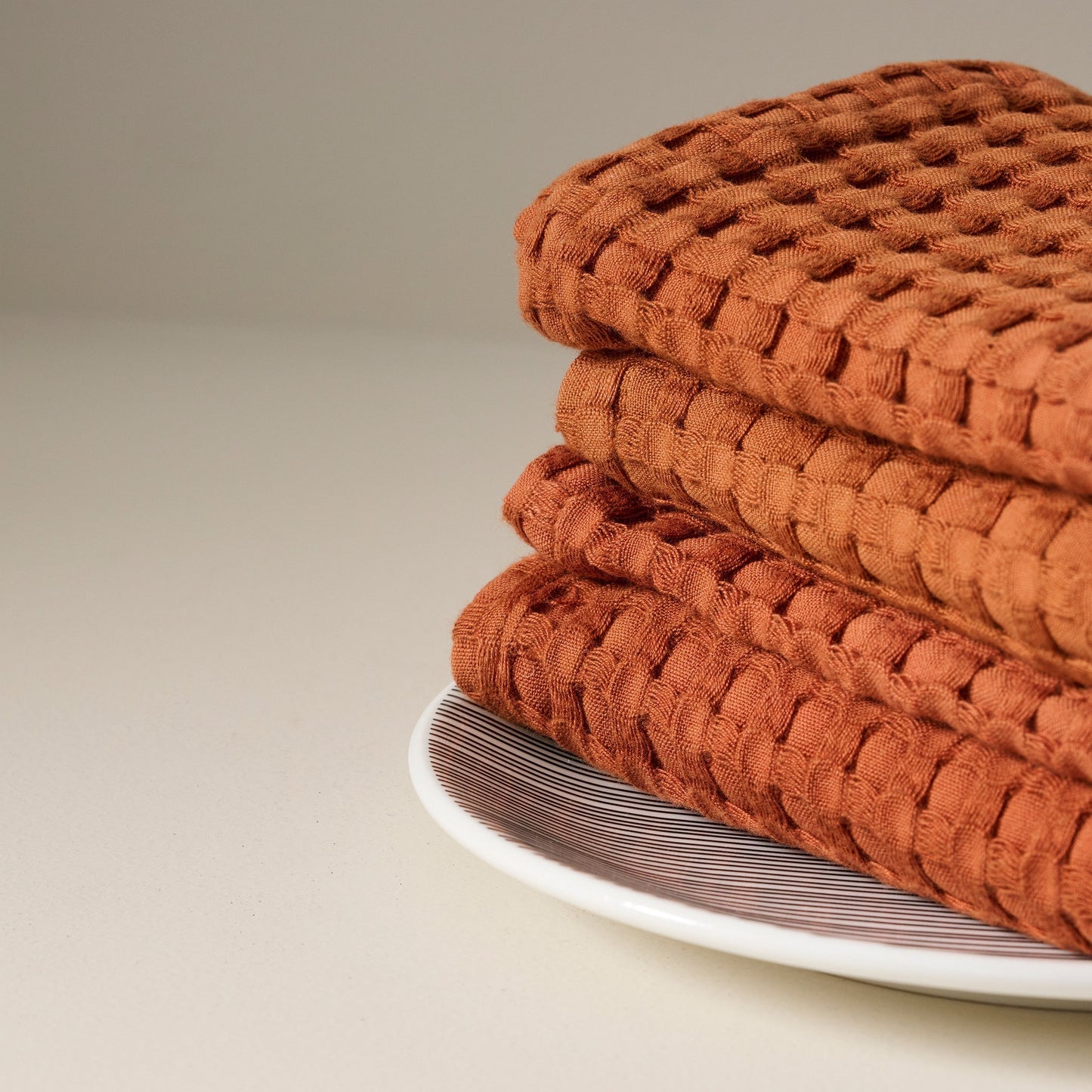 Cotton Bamboo Towel Waffle Weave - Hypoallergenic