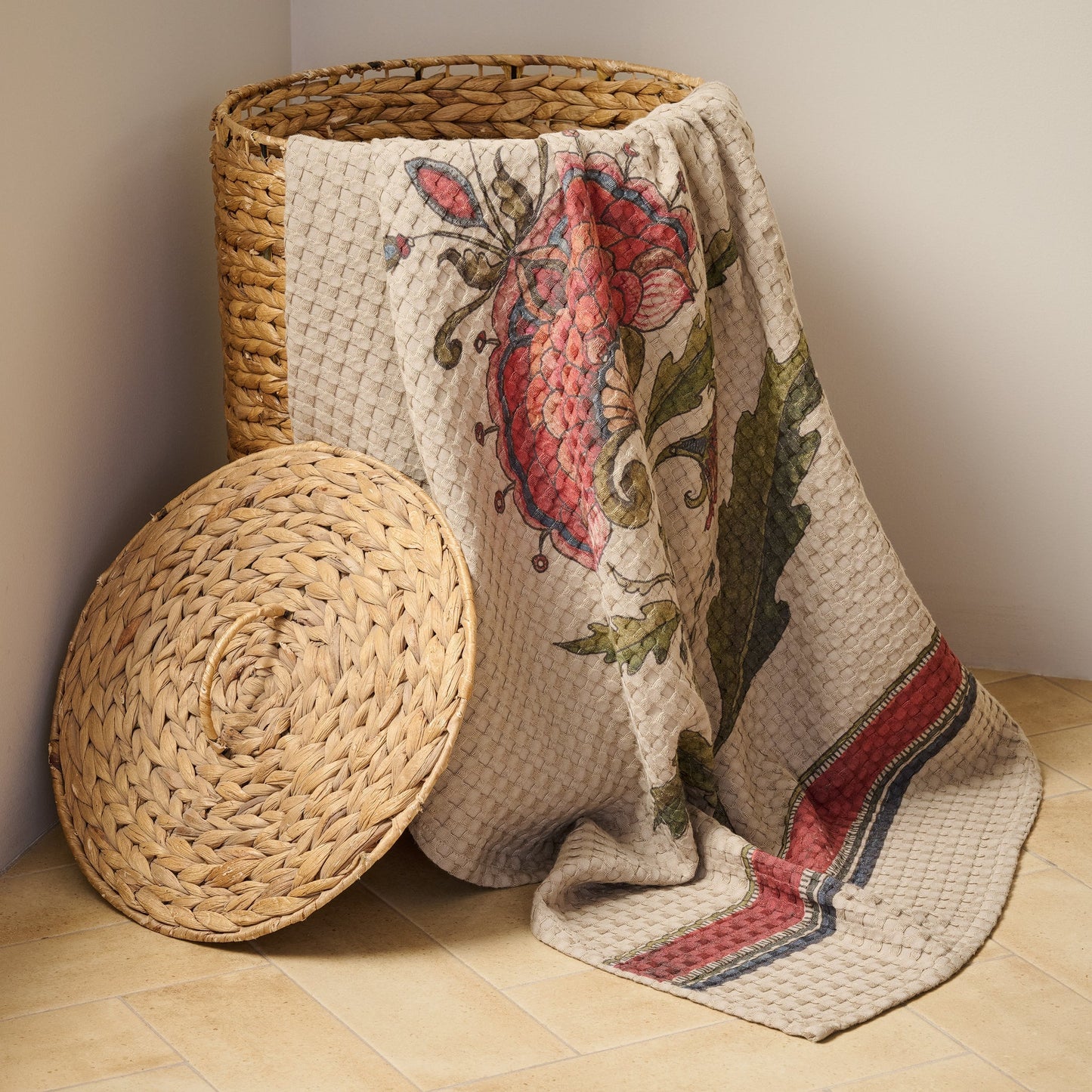 Cotton Bamboo Towel Waffle Weave - Highly Absorbent
