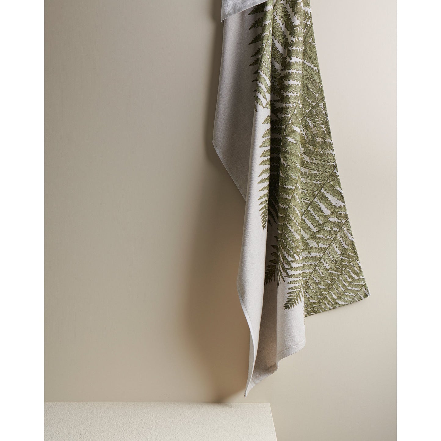 Bamboo Cotton Towel Hammam Terry - Fern Print