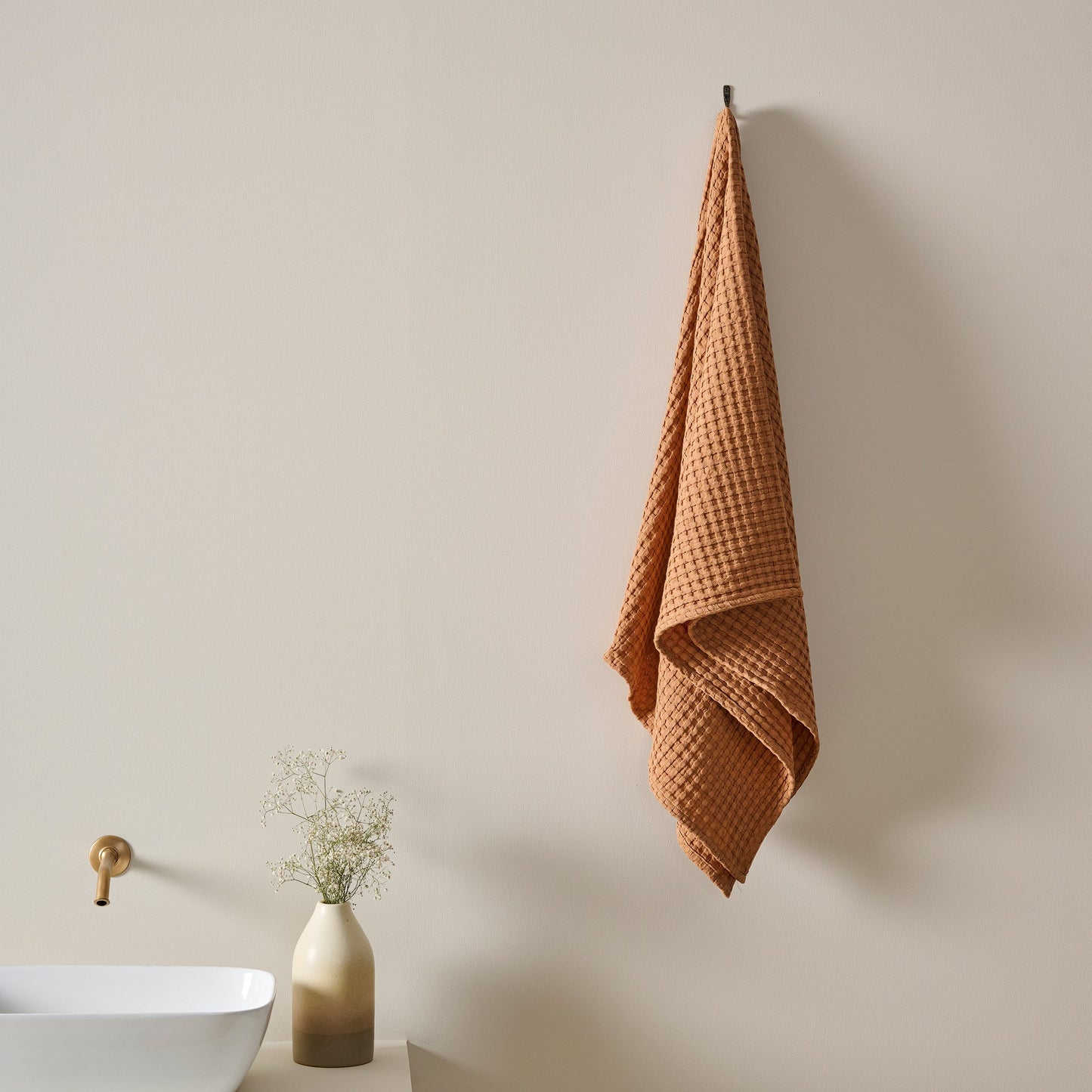 Cotton Waffle Bath Towel - XL