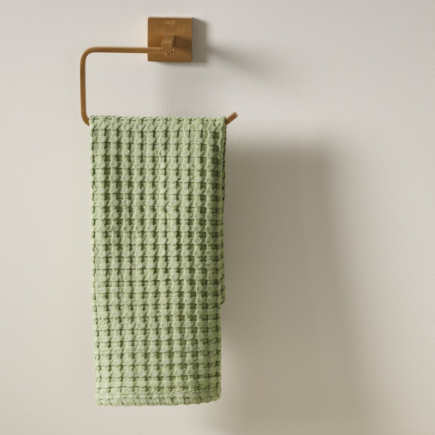 Cotton Waffle Towel - Hand, Chalk