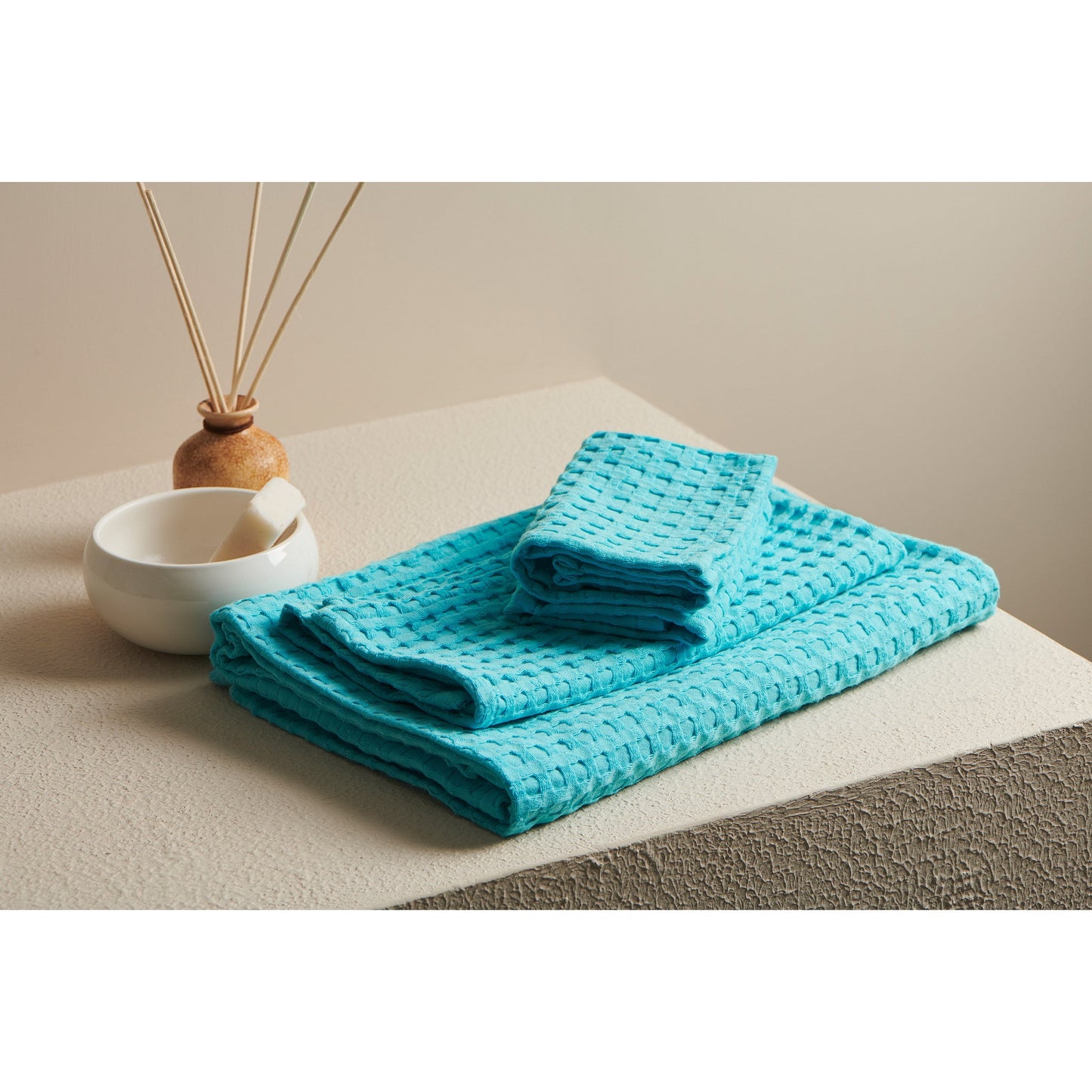 Pebble | Cotton | Waffle | Bath Set